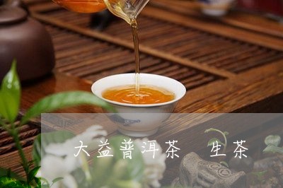 大益普洱茶 生茶/2023031687282